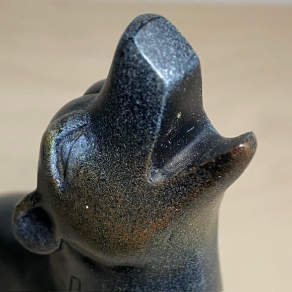 Southwestern/Native American Wolf Sculpture - Vintage - Picture 11 of 12